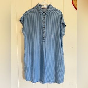 Mahina striped maxi dress